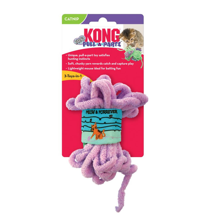 KONG Pull-A-Partz Yarnz Cat Toy - Image 2
