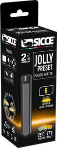 Sicce Jolly Preset Submersible Plastic Heater 6w - Image 2