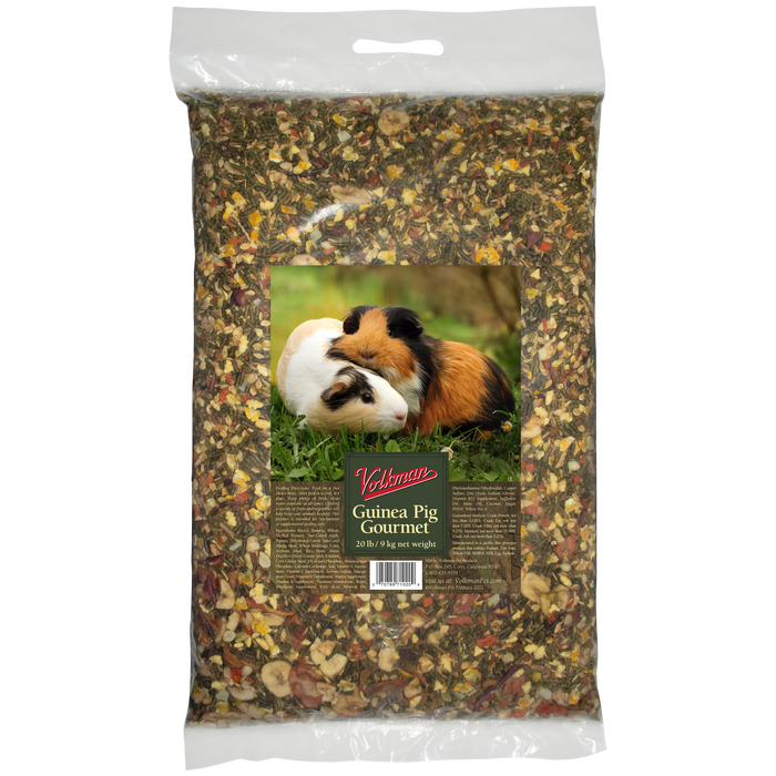 Volkman Seed Company Small Animal Guinea Pig Gourmet Dry Food 20 lb