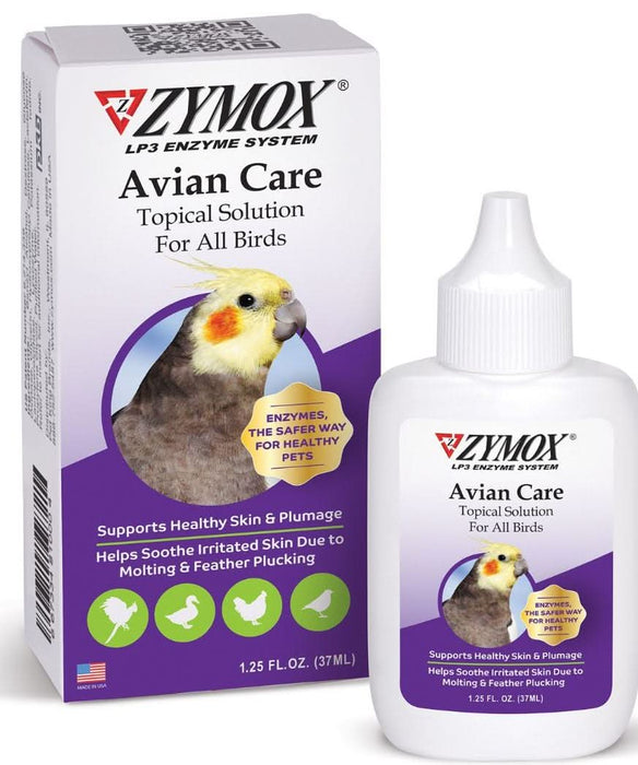 Zymox Avian Care Topical Solution 1.25oz