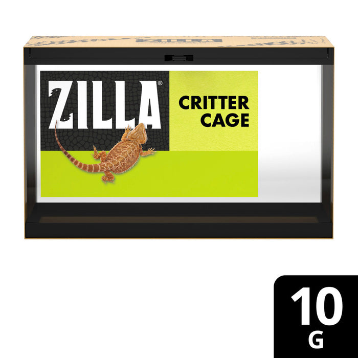 Zilla Critter Cage® Reptile Terrarium 10 Gallons