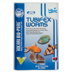 Hikari USA Bio-Pure Tubifex Worms Frozen Fish Food 3.5 oz 32 Count - Image 2
