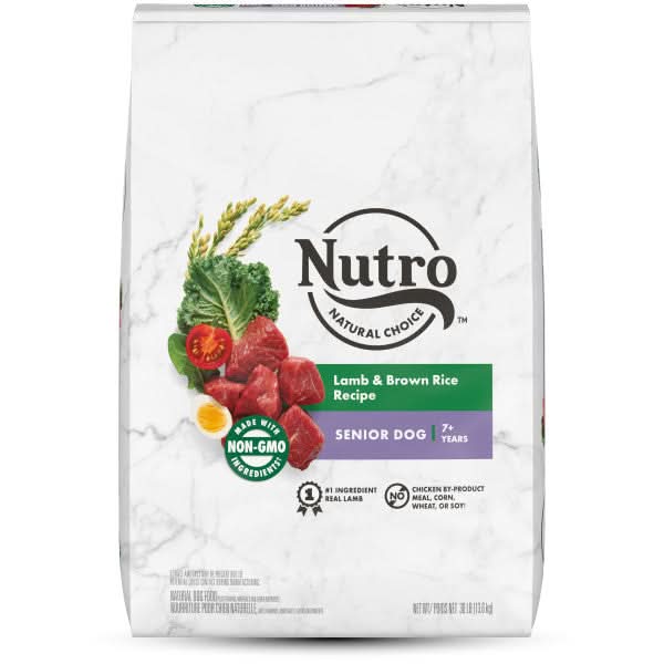 Nutro Products Wholesome Essentials Senior Dry Dog Food Lamb & Rice 30lb