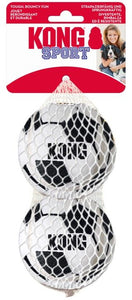 KONG Sport Soccer Balls Dog Toy LG 2pk - Image 2