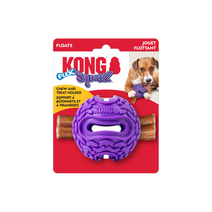 KONG Squeezz Flex Ball Dog Toy MD/LG - Image 2