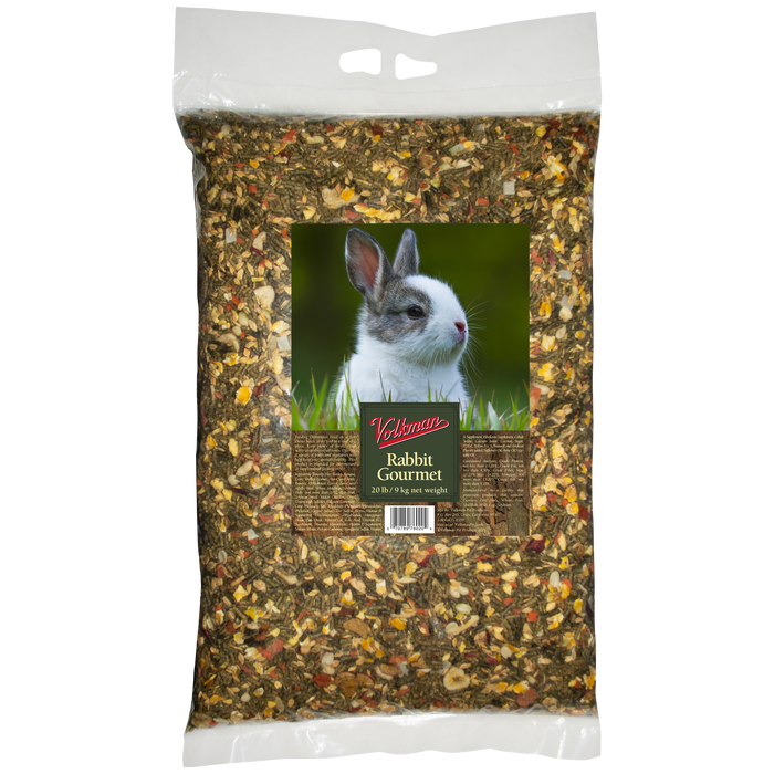Volkman Seed Company Small Animal Rabbit Gourmet Dry Food 20 lb