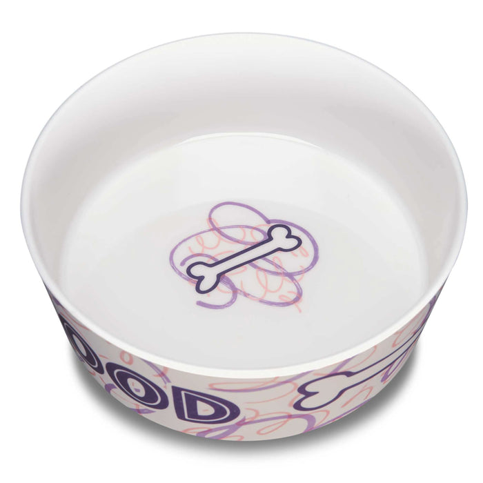 Loving Pets Dolce Moderna Bowl Food & Water LG