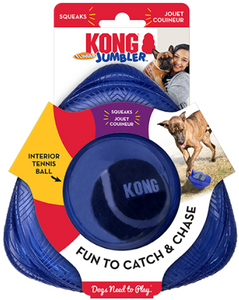 KONG Jumbler Flinger Dog Toy Assorted SM/MD - Image 2