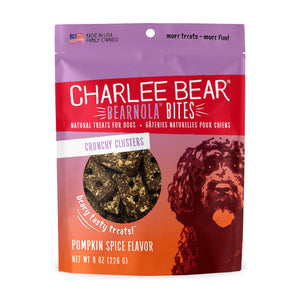 Charlee Bear Bearnola Dog Treats Pumpkin Spice 8oz - Image 2