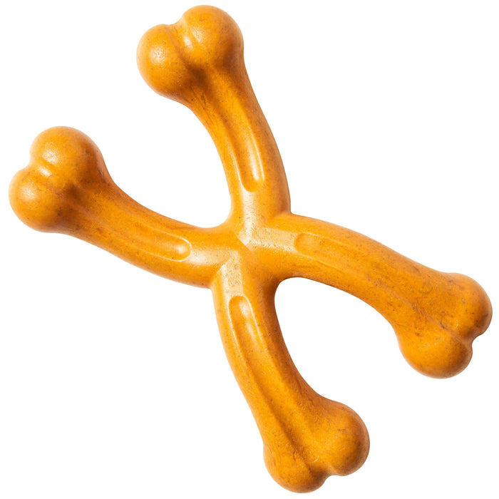 Bam-Bone Plus Dog Chew Toy Double Wishbone 7in