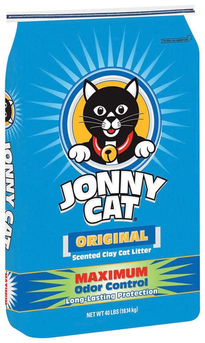 Jonny Cat Original Maximum Odor Control Scented Cat Litter 40 lb