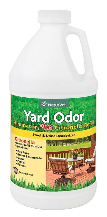 NaturVet Yard Odor Eliminator Plus Refill with Citronella 1 gal