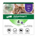 Elanco Advantage II Topical Flea Treatment & Prevention for Cats 4-Month Supply LG Cats (Over 9lbs) - Image 2