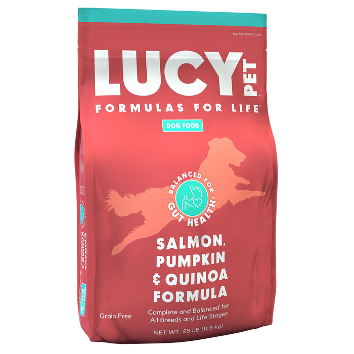 Lucy Pet Products Formula for Life L.I.D. Dry Dog Food Salmon, Pumpkin & Quinoa 25lb