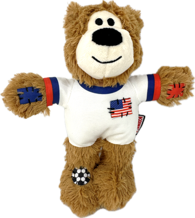 KONG Wild Knots Sport Bear Dog Toy USA MD - Image 2