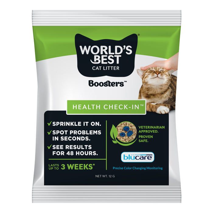 World's Best Cat Litter Boosters Health Check-in 12g