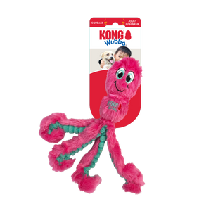 KONG Wubba Octopus Dog Toy Assorted SM - Image 2