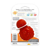 Nylabone Strong Chew Rubber Stuffable Cone Dog Treat Toy Bacon Red Small (1 Count)