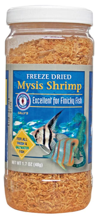 San Francisco Bay Brand Mysis Shrimp Freeze Dried Fish Food 1.7 oz