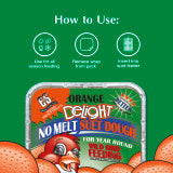 C&S Orange Delight No Melt Suet Dough, 12/pack 11.75 Ounces