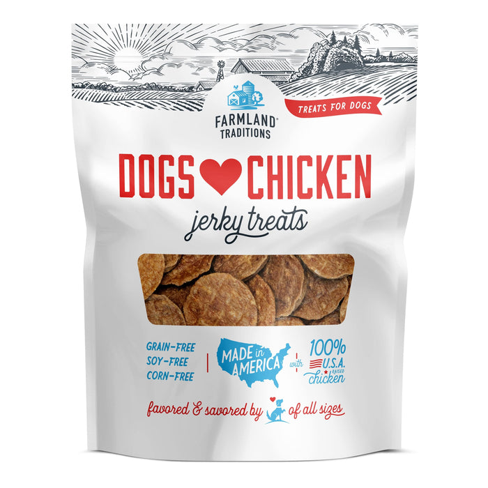 Farmland Traditions Dogs Love Chicken Jerky Dog Treats 48oz