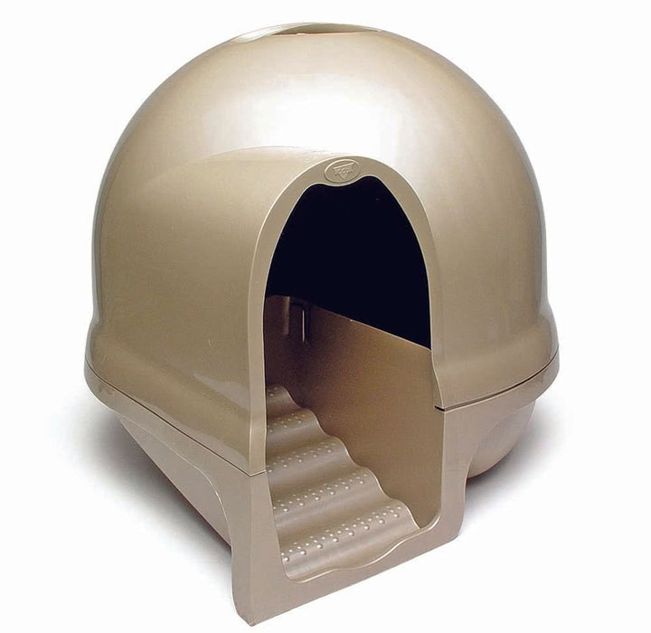 Booda Dome Cleanstep Cat Litter Box Titanium LG