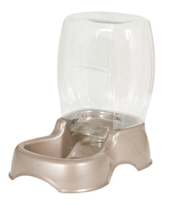 Petmate Pet Cafe Waterer Pearl Tan MD