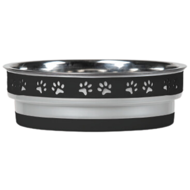 Loving Pets Corsa Pet Bowl Stealth Black SM