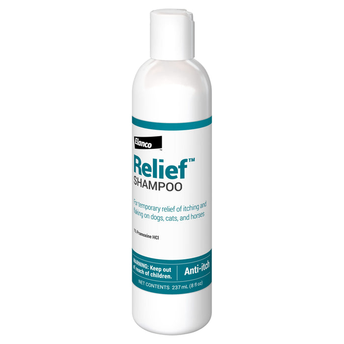 Elanco Relief Pet Shampoo w/Pramoxine & Colloidal Oatmeal 8oz