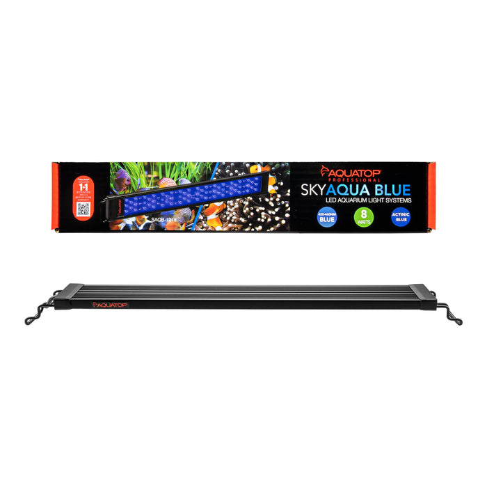 Aquatop SkyAqua Actinic Blue LED Aquarium Light Fixture 12-18in