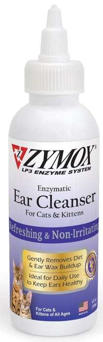 Zymox Enzymatic Ear Cleanser for Cats & Kittens 4oz