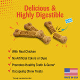 Nylabone Puppy Chew Starter Kit Chew Toy with Nubz Chew Treat Variety Small (1 Count)