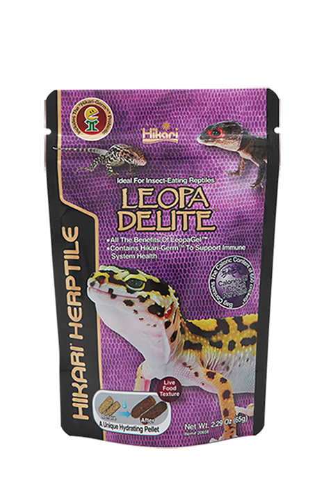 Hikari USA Herptile Leopa Delite Reptile Food 65gm - Image 2