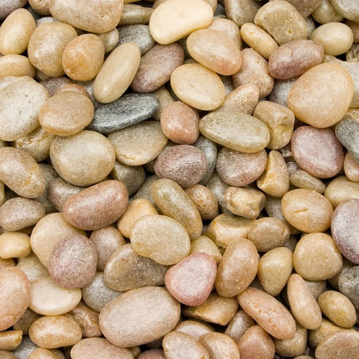 Estes Stoney River Premium Jumbo Gems Aquarium Gravel Natural 25 lb