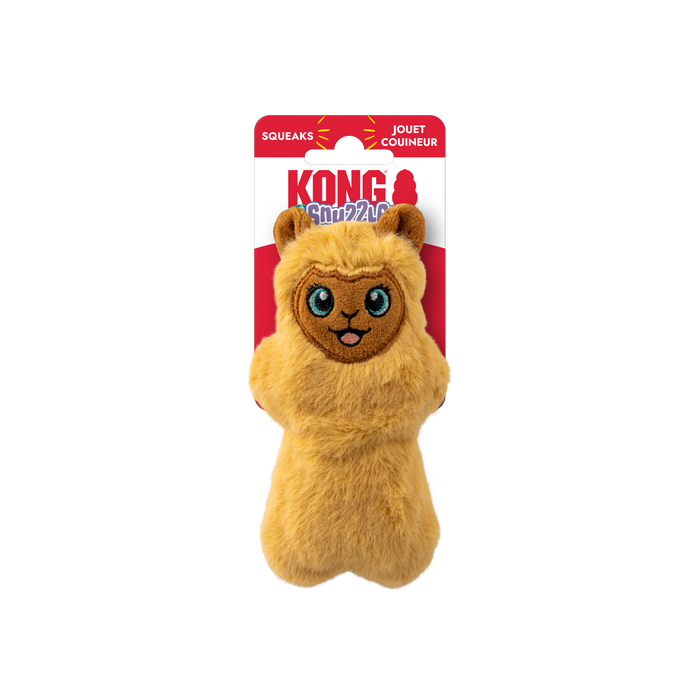 KONG KONG Snuzzles Mini Llama Dog Toy XS - Image 2