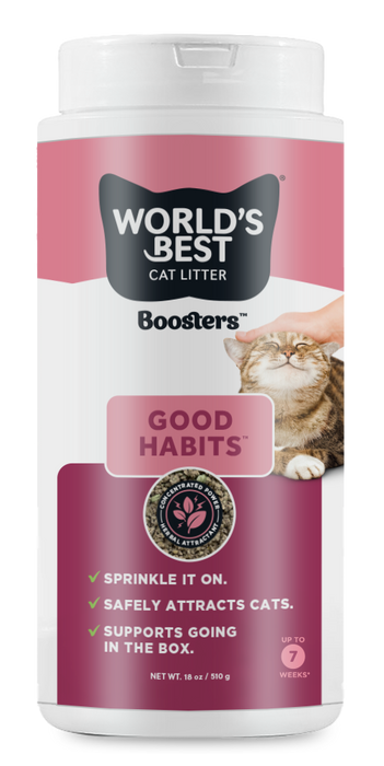 World's Best Cat Litter Good Habits Boosters 18oz