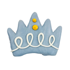 Bosco and Roxy's Crown Dog Cookie Blue 3.5in - Image 2