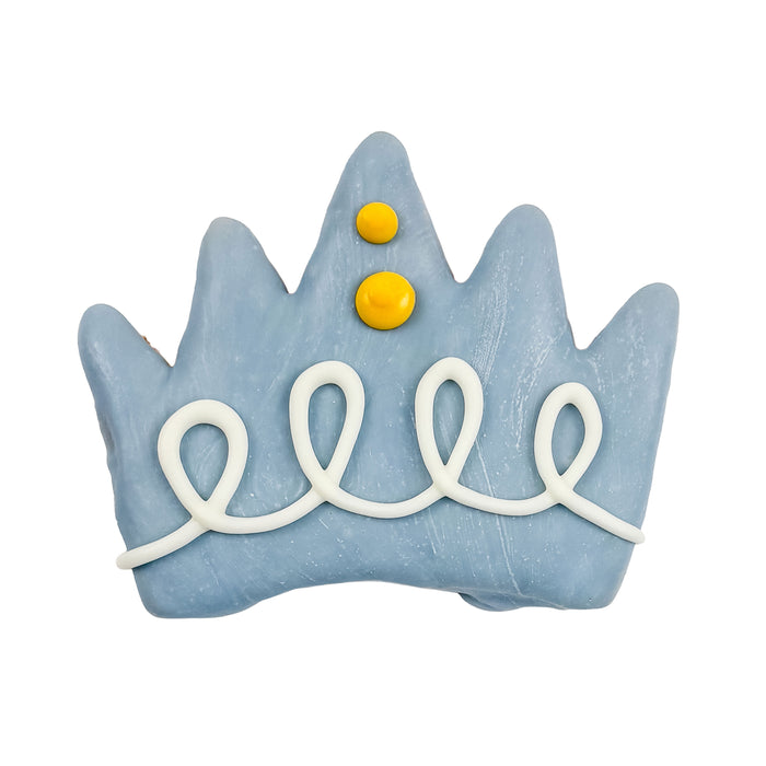 Bosco and Roxy's Crown Dog Cookie Blue 3.5in - Image 2