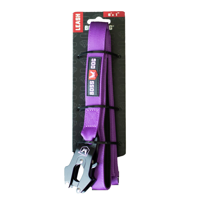 Boss Dog Tactical Dog Leash Purple 6ft