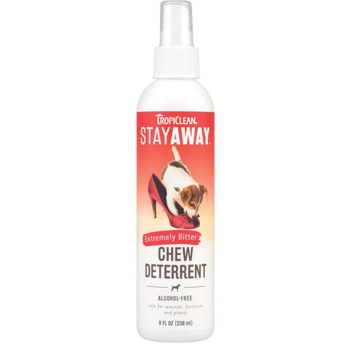 TropiClean Stay Away Pet Chew Deterrent Spray for Dogs 8 fl. oz