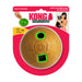 KONG Bamboo Treat Dispenser Ball Dog Toy Tan MD 4.75in - Image 2