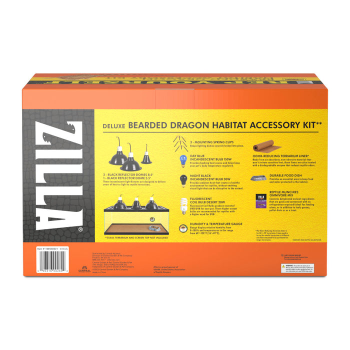 Zilla Bearded Dragon Habitat Accessory Kit
