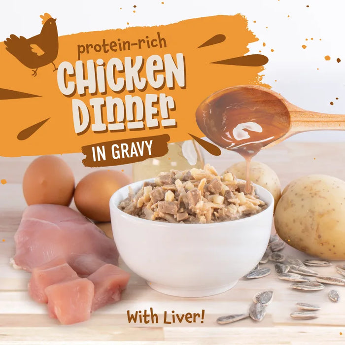 Earthborn Holistic Grain Free Chicken Jumble with Liver Wet Cat Food 5.5oz 24pk