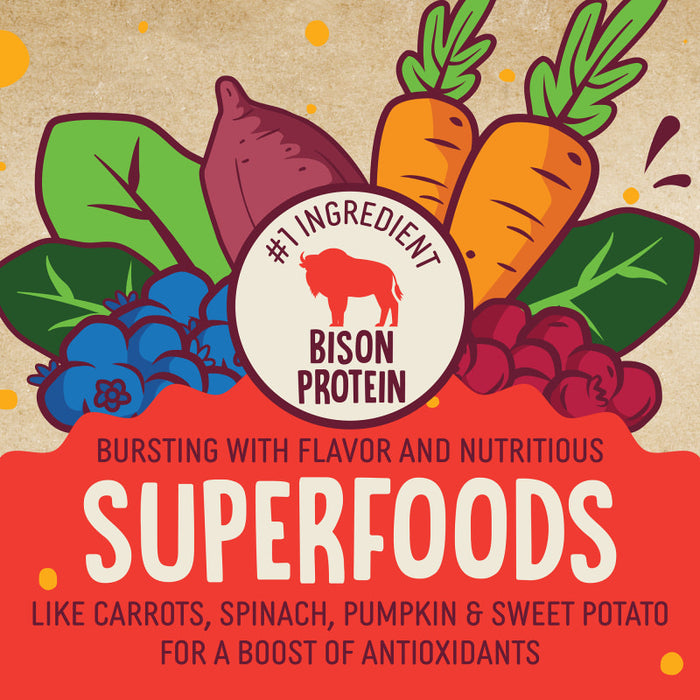 Earthborn Holistic EarthBites Crunchy Dog Treats Bison & Pumpkin 10oz