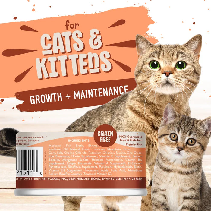 Earthborn Holistic Grain Free Catalina Catch Wet Cat Food 3oz 24pk