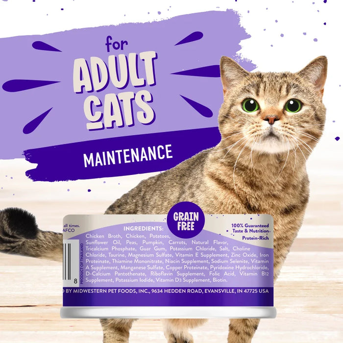 Earthborn Holistic Grain Free Chicken Fricatssee Wet Cat Food 5.5oz 24pk