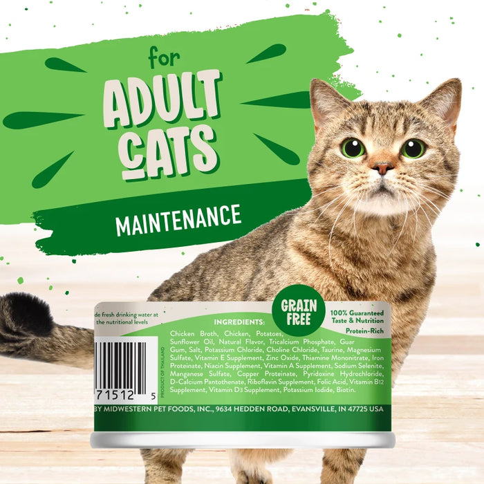 Earthborn Holistic Grain Free Chicken Catcciatori Wet Cat Food 3oz 24pk