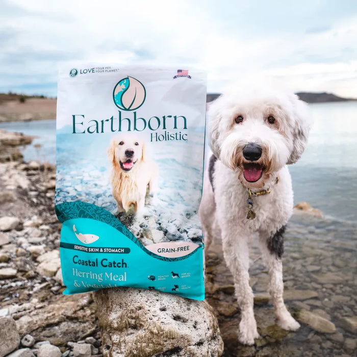 Earthborn Holistic Coastal Catch Grain-Free Dry Dog Food Herring Meal & Vegetables 12.5lb