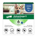 Elanco Advantage II Topical Flea Treatment & Prevention for Dogs 6-Month Supply XL Dogs (over 55lbs) - Image 2