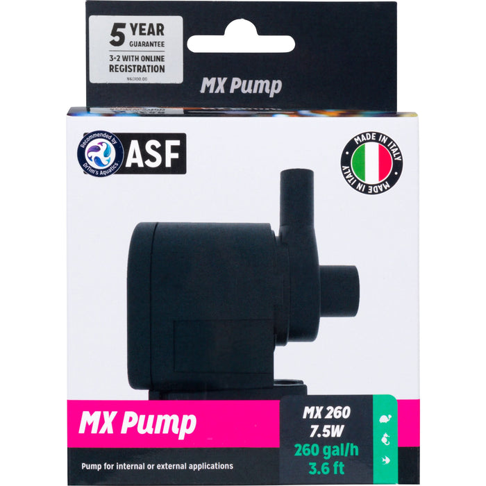 ASF MX Pump 7.5watt 260GPH